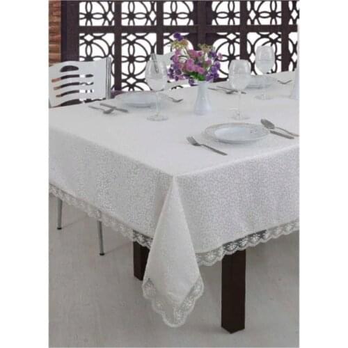 Kdk Dertsiz Masa Örtüsü Beyaz