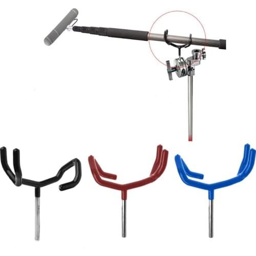 OOTDTY Durable Metal Microphone Support Holder Audio Easy Hood Stand Bracket Fixer for Rode Sure Mic C-Stands Accessories