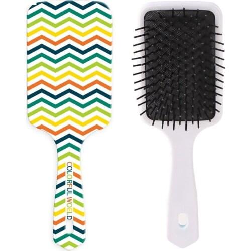 Hair Comb Brush Women Men Combs Wet & Dry Handle Detangling Comb