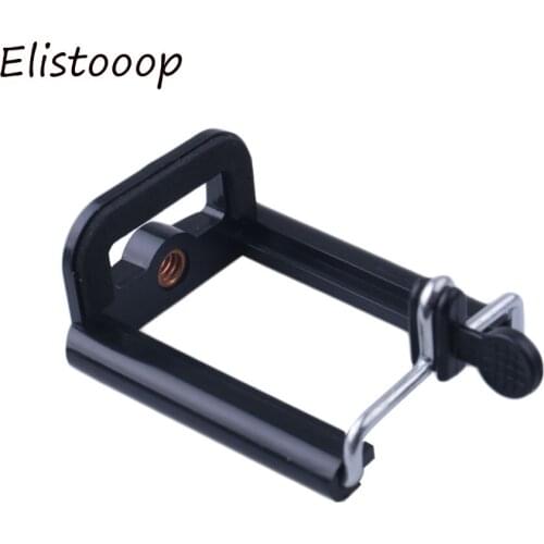 Stretchable Rotating Selfie Cell Phone Holder Mount Bracket Clip For Mobile Phone Smartphone Camera Tripod