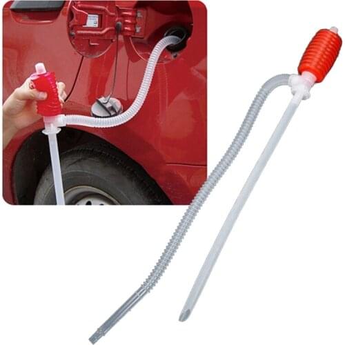 Manual Siphon Pump Water Liquid Hand Syphon Transfer Pump for Transfer Oils Fuel Kerosene or Water