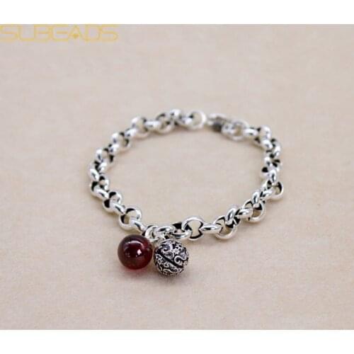Subeads Silver Bracelets