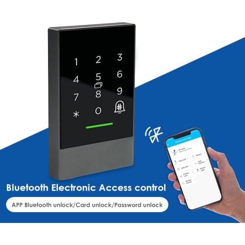 Bluetooth TTlock App Control Door Access Control System Card App 13.56MHZ Card Access Control Phone Keypad Door Smart Reader