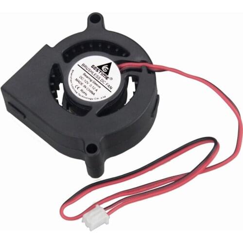 Gdstime 5 Pcs 50x50x20mm axial cooling fan 50mm Blower Fan DC 12V 5020 turbine brushless blower fan2 inch High Quality