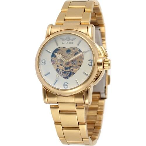 Womage Ladies Mechanical Watch