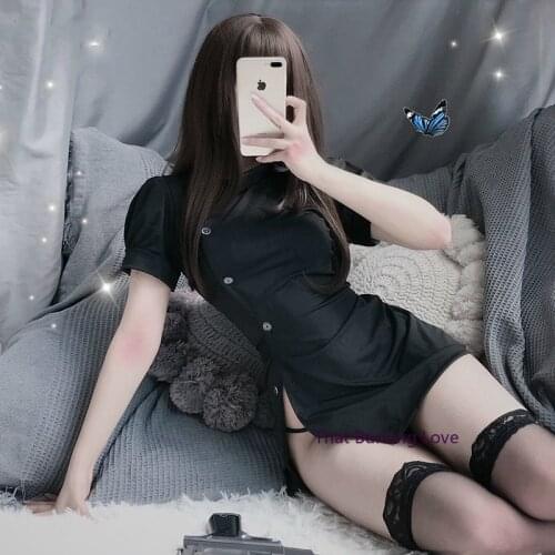 Pink V Collar Sexy Erotic Lingerie Nurse Uniform Costumes Women Lingerie Nightdress Sex Erotic Cosplay G-string+hat+nurse Cloth