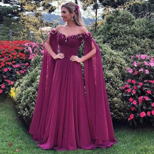 Plus Size Off The Shoulder Party Wedding Maxi Dress Women Pleated Long Sleeve Elegant High Waist Dresses Spring Autumn Clothes