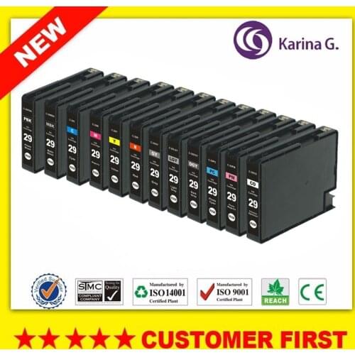 1set compatible ink cartridge for PGI-29 PGI29 PGI 29 For Canon pixma PRO-1 High quality free shipping for pgi29 pgi 29