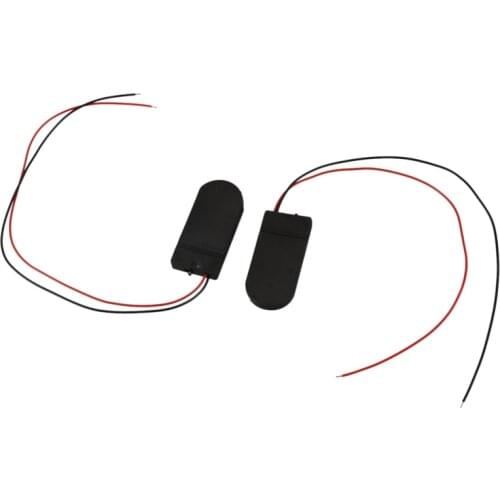 2Pcs 2 x 2032 Coin Cell Battery Holder 6V Output w On/Off Switch