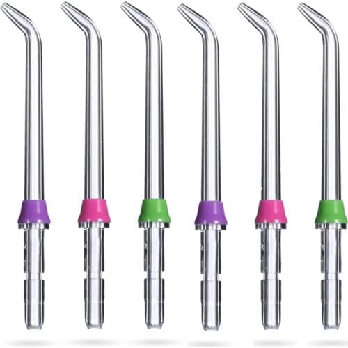 6x Classic Jet Tip for Waterpik Water Flossers, Flosser Refill Heads Fit Waterpik Dental Water Oral Irrigator,Classic Jet Nozzle