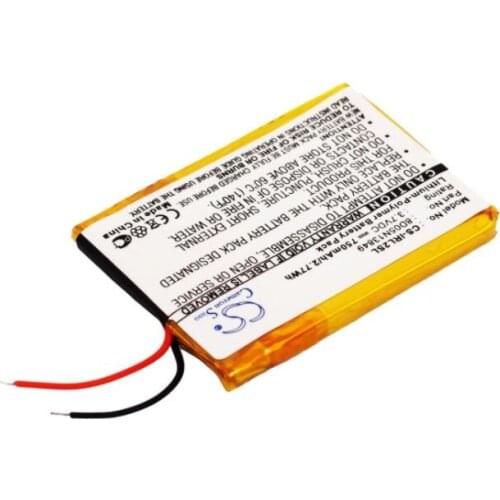 Cameron Sino 750mAh battery for IRIVER 1LP4BLK 1LP4PNK 1LP4WHT 1LP8BLK 1LP8PNK 1LP8WHT IRI1LP8P IRI1LP8W L Player 2GB 4GB