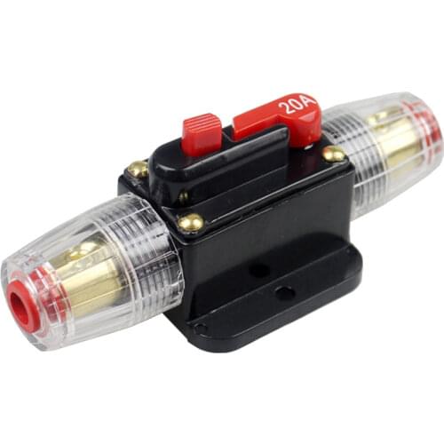 12V 24V DC Car Truck Audio Resettable Fuse Circuit Breaker 20A 30A 40A 50A 60A 80A 100A Circuit Breaker