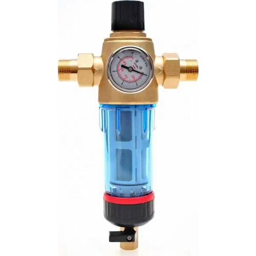 Household Water Purifier Pre-filter Copper Water Purifier Pipeline Water Filter Stainless Steel Filter Net Water Purifier