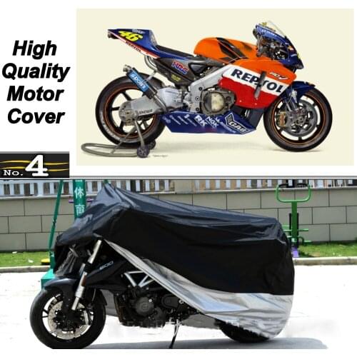 MotorCycle Cover For Honda RC211V WaterProof UV / Sun / Dust / Rain Protector Cover Made of Polyester Taffeta