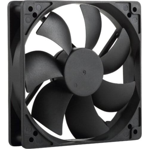 DHL 100Pcs 120mm 12cm High Speed Cooling Fan For Delta 12025 12V 3-pin Server Inverter Case Axial Cooler Industrial Fans