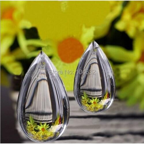 Garland Chakra Spectra 100 Clear Chandelier Glass Crystals Lamp Lighting Prisms Hanging Pendants 1.5'' M02252-1C