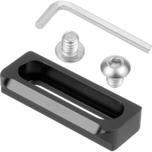 JFBL Hot Quick Release Safety Rail Rig Rail Mini 48mm for Anti-Off Top Handle Clamp Slider Adapter DSLR Camera Cage Extension