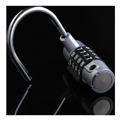 Mini Coded Lock 4Digit 5Digit Password Safety Lock Wide Shackle Combination Padlock Combination Travel Security Safely Code Lock