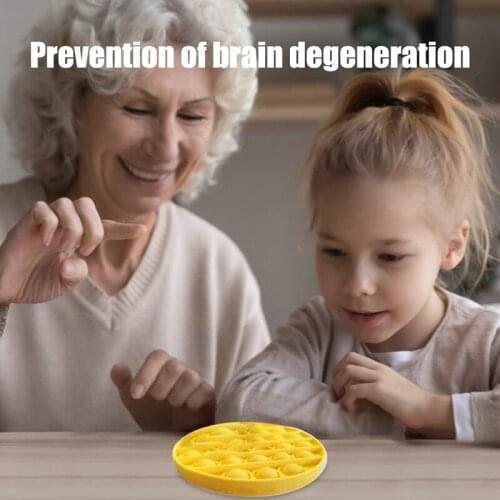 HOT 1x Push Pop Pop Bubble Sensory Fidget Toy Stress Relief Special Needs Silent Classroom NDS