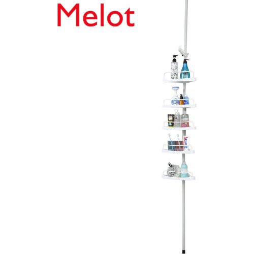 Punch-Free Bathroom Storage Rack Kitchen Floor Bathroom Tripod Toilet Corner Storage Rack Storage Rack