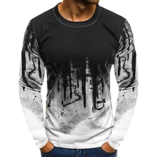 Long Sleeve Harajuku Sweatshirts Men Fashion 4 Color Camouflage pullover Male Casual O-Neck Sweatshirt For Young Mens Tops 4XL