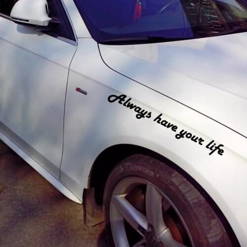 Vinyl Decal Car Sticker Truck Car Window Bumper Sticker Motorbike Stickers drop ship