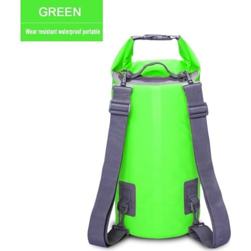 New Design PVC Mesh Waterproof Bucket Bag 30L Capacity Outdoor Travel Portable Beach Sea Border Bucket Bag