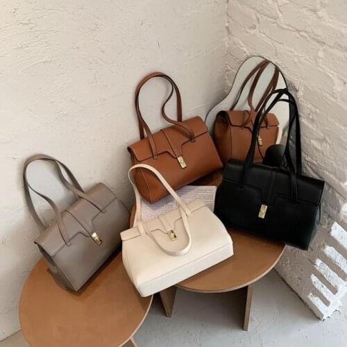 Women PU Leather Tote Bag, Elegant Shoulder Bag Large Capacity Lady Briefcase for Daily Use