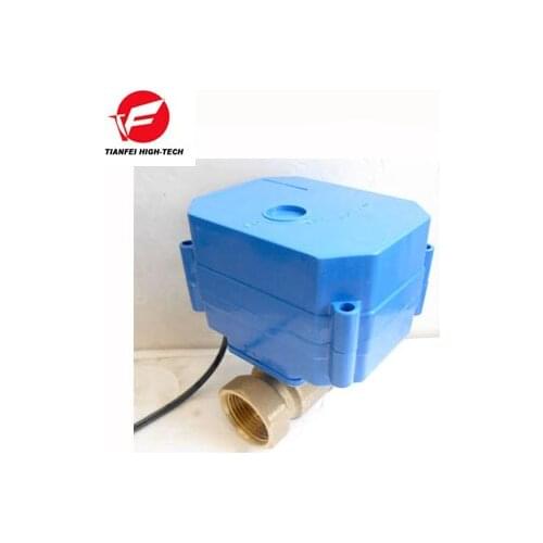 8s 6nm CWX-60P reduced port brass DN8-DN32 both female BSP DC3-6V DC12V CR01s CR02s electric valve with signal feedback
