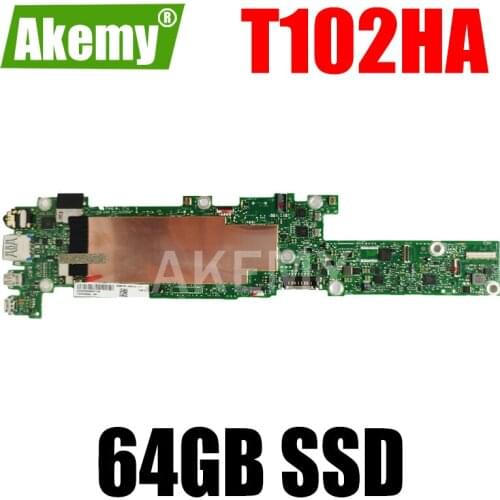 Akemy T102HA Main board For Asus For Transformer Mini T102H System Board Motherboard 100% TESED OK w/ 64gb SSD