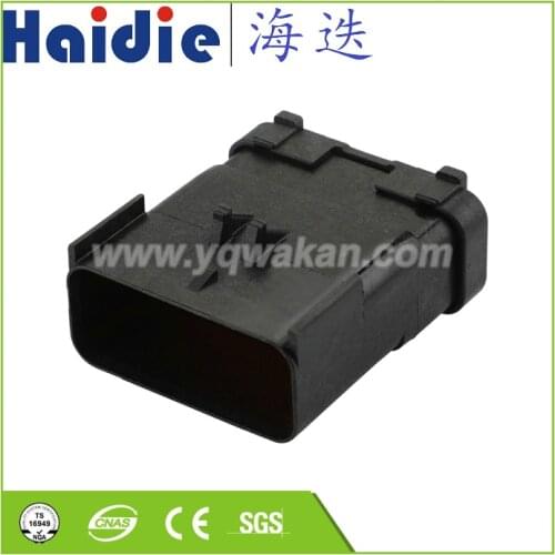 Free shipping 5sets 14pin male electrical cable wire harness plug plastic connector 54201415