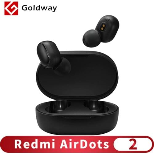 Xiaomi Redmi AirDots 2 Bluetooth5.0 Left=Right Low Lag Mode TWS Bluetooth Earphone Headset BT5 True Wireless Stereo Auto Link