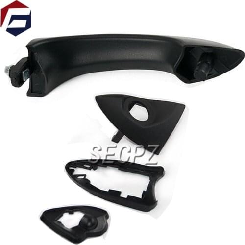 51218243617 Black Front LHD Outside Exterior Door Handles For BMW X5/E53 2000-2006 Car Accessories