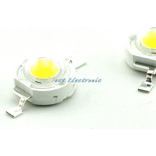 Four gold beads 1W White Light White Light High Power LED 80-90LM (10pcs)