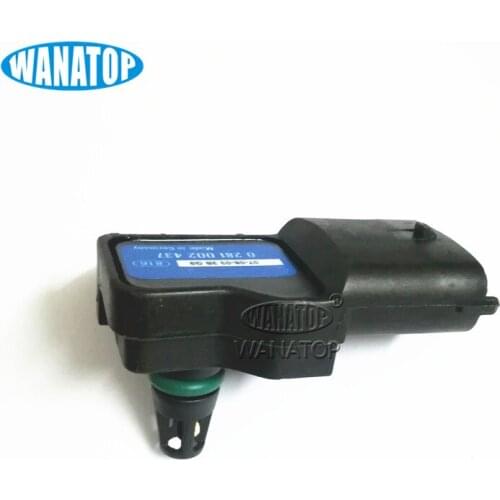 MAP Manifold Air Pressure Sensor 0281002437 93171176 24459853 For Vauxhall Saab Opel Fiat Alfa