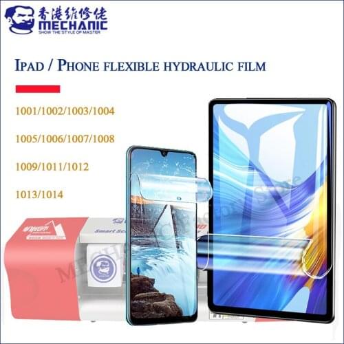 MECHANIC Flexible Hydrogel Film for S760 S730 Cutting Machine Cutter Sheet Plotter Hydrogel Screen Protector for IPHONE IPAD