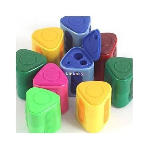 Lyra Double-hole Handheld Manual Pencil Sharpener, 1 Pcs