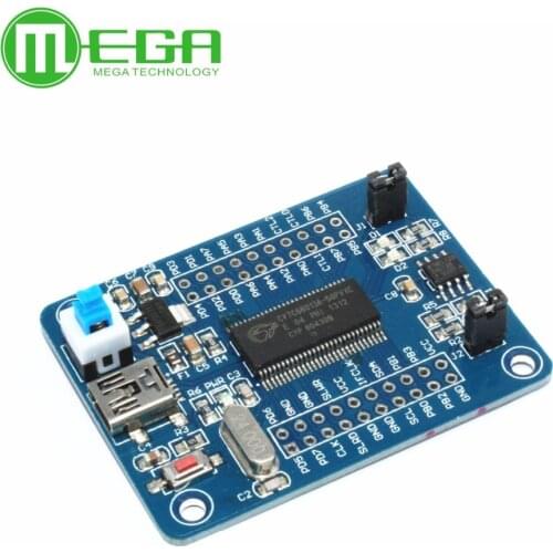 1pcs EZ-USB FX2LP CY7C68013A USB core board development board USB logic analyzer I2C serial and SPI high quality In stock