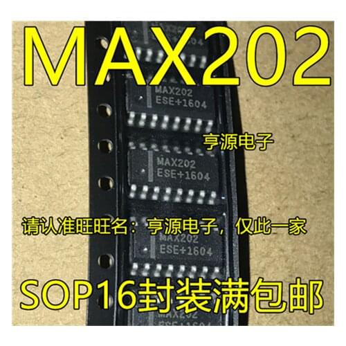 MAX202 MAX202CSE MAX202ESE RS-232 SOP16