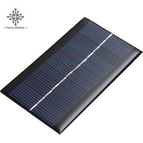 Mini 6V 1W Solar Power Panel Solar System DIY For Battery Cell Phone Chargers Portable Solar Panel