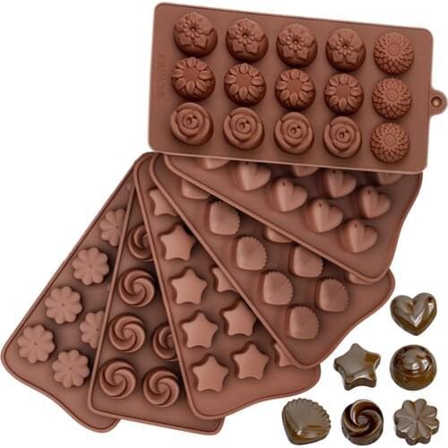 Reusable Silicone Mold Chocolate Silicone Mold Fondant Patisserie Candy Mould Cake Mold Decoration Clouds Baking Accessories