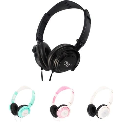 Headphones with Mic Earphones 3.5mm AUX Foldable Portable Gaming Headset For Phones MP4 Computer PC Music