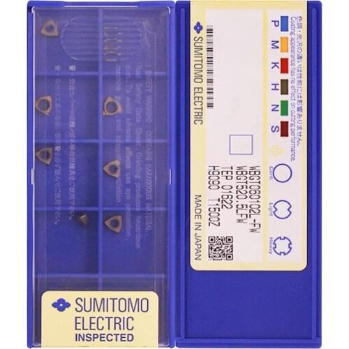 Original Carbide Insert CNC Blade Lathe Tools WBGT060102L-FW T1500Z Cermet Boring Blade