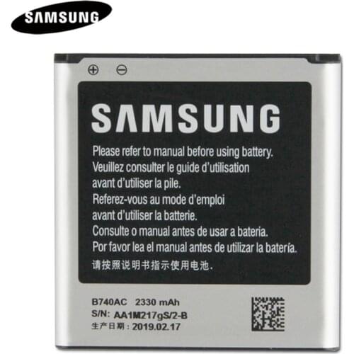 Original Phone Battery B740AE B740AC For Samsung Galaxy S4Zoom C101 C1010 C105 C105K C105A Genuine Battery 2330mAh