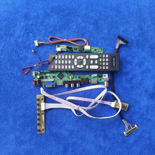 1920*1080 Screen drive board WLED For LTM230HT10/LTM230HT11/LTM230HT12 HDMI-compatible USB AV VGA KIT 30 Pin LVDS Signal Analog