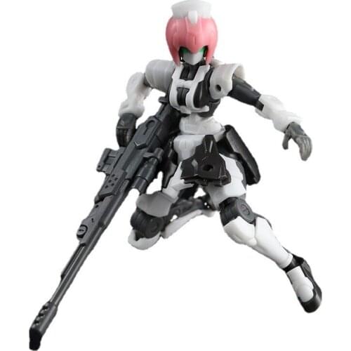 FIFTYSEVEN assembly model NO.57 puppet team pomelo clothes female mecha action figure model toy
