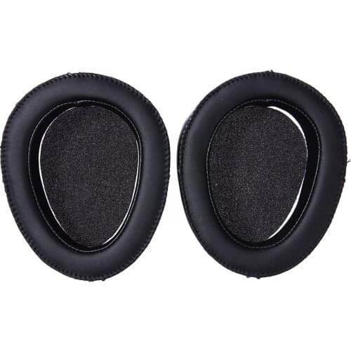 1pair Replacement Leather Ear Pads Cushion For Sennheiser HD270 HD500 HD570 HD575 HD590 Headphones Wholesale Price