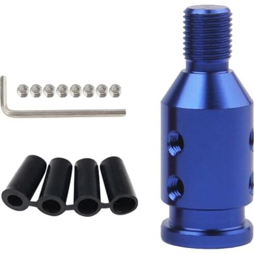 Universal 12x1.25mm Shift Knob Adapter Non Threaded Manual Transmission for BMW Mini