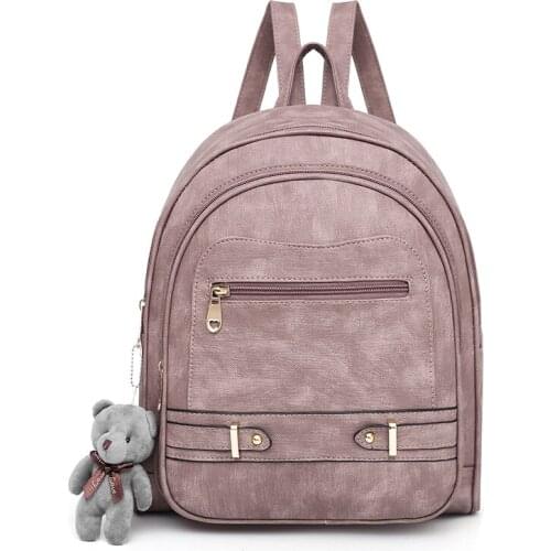 Vintage Women Backpack High Quality PU Leather School Backpacks for Teenage Girls Female Casual Large Capacity Shoulder Bags