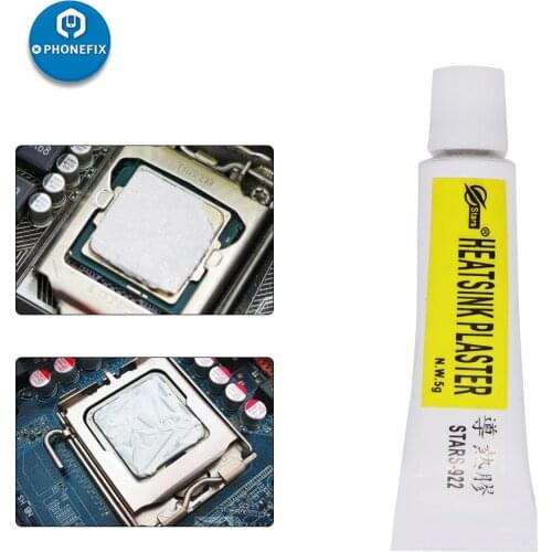 STARS-922 Conductive Heatsink Plaster Thermal Paste Cooling Adhesive Strong Adhesive Compound Glue for Heat Sink Thermal Grease